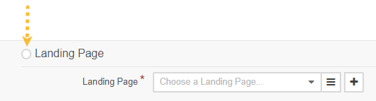 Select the content variant to make it the default one